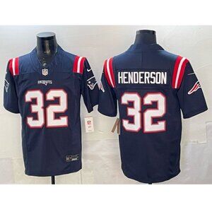 Mens or Youths Select TreVeyon Henderson 32 Navy Jersey Vapor Stitched